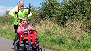 Dad Competes In Triathlons With Disabled Daughter