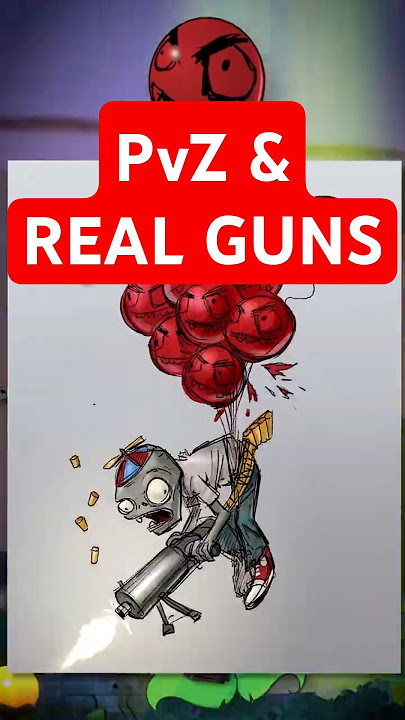 We Almost Had PvZ With REAL GUNS!? #pvz #plantsvszombies #pvzgw2