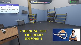Can we become the next big Auto Parts Store Car Mechanic Shop Simulator Demo Episode 1