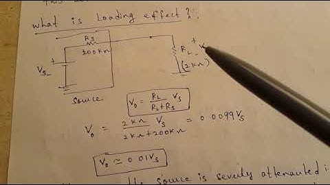 What is voltage follower? || How Voltage Follower avoid Loading effect