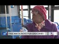 Free MATA rides for groceries