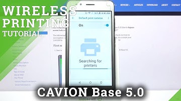 CAVION Base 5.0 – Start Wireless Printing / Manage Printer Settings