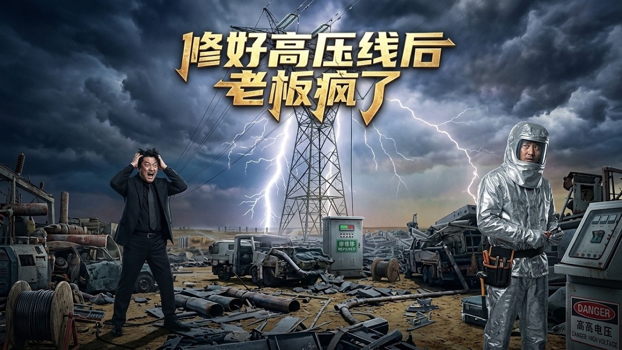 修好高壓線後老闆瘋了