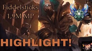 Fiddelsticks - Diamond Division - Fiddlesticks Highlight (1,9M Mastery Points) [BR]
