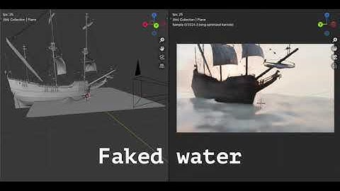 The visual difference between Video game water VS Fluid simulation