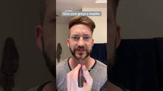 Gray hair solution? tried on beard, works wonders! Gray hair solution? tried on beard, works wonders!