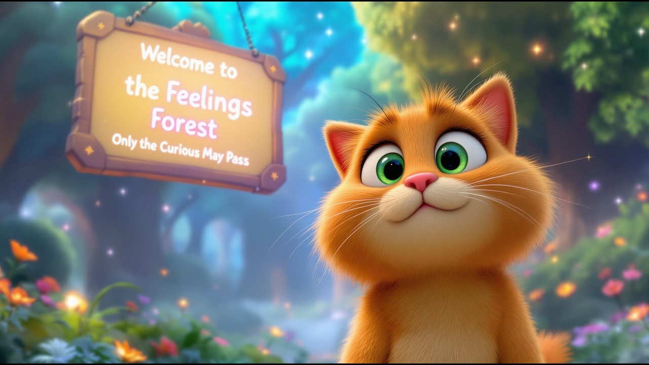 Zat the Curious Cat – Book 5 | The Feelings Forest 🌳 | Read Aloud ...