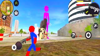 Amazing Spider-Man Stickman Rope Hero Big Mafia Boss screenshot 4