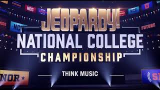 Jeopardy National College Chdanionship  Think 