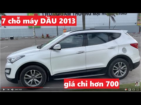 Video Hyundai Santafe 2013 máy dầu, trang bị option hiện... - youtube