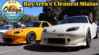 First Ohayō Roadsters Miata Meet of 2026 - The SF Bay Areas Cleanest Miatas Popped Out 👀!