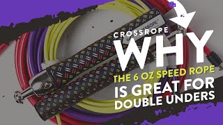 Why The 6 oz Speed LE Rope is Great for Double Unders from Crossrope