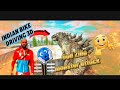 Monster attack 😱 in Indian bikes driving 3d game | story video | franklin killed God Zilla monster |