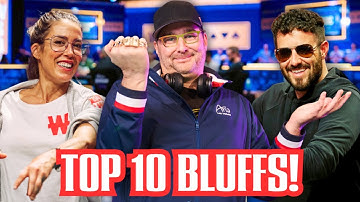 Top 10 CRAZIEST BLUFFS of the 2025 WSOP!