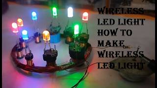 Very easy to make Wireless LED Light