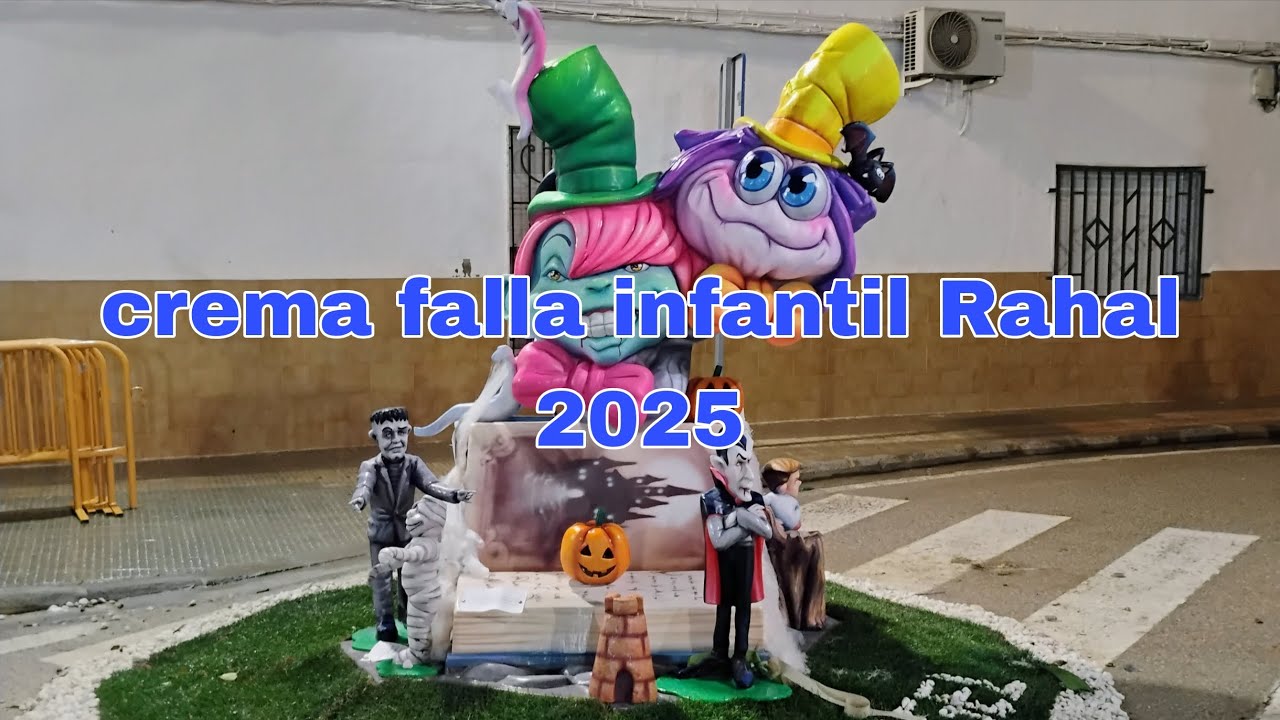 Crema falla infantil falla Rahal de Real 2025