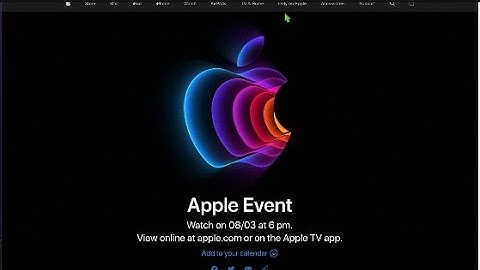 Apple Event March 8