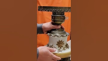 How to rewire and replace sockets of an Antique Table Lamp