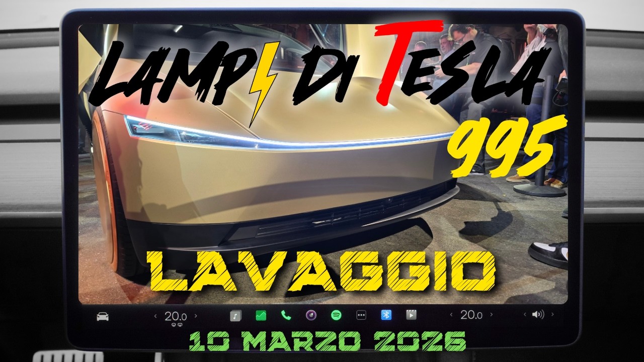 Il CyberCab lava tutte le telecamere, dettagli interni⚡️Lampi di Tesla 995