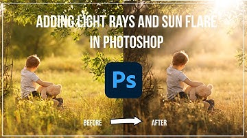 Adding Light Rays and Sun Flare in Photoshop