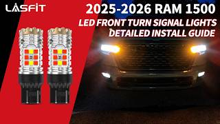How to Install Front Turn Signal LED Lights on 2025-2026 Ram 1500