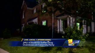 Video: JHU students suffer drug overdose at fraternity party