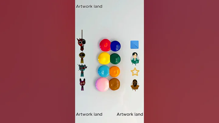 horror sprunki vs squid game #colormixing #sprunki #satisfying #squidgame #squidgame2 #shorts #pinki