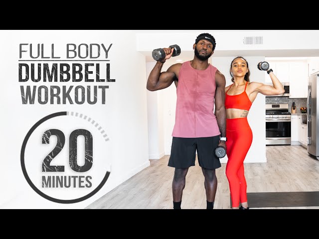 Total Body Dumbbell Workout, Do It At Home!