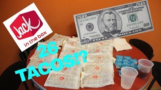 Thumbnail JACK IN THE BOX CHALLENGE! 26 TACOS..?