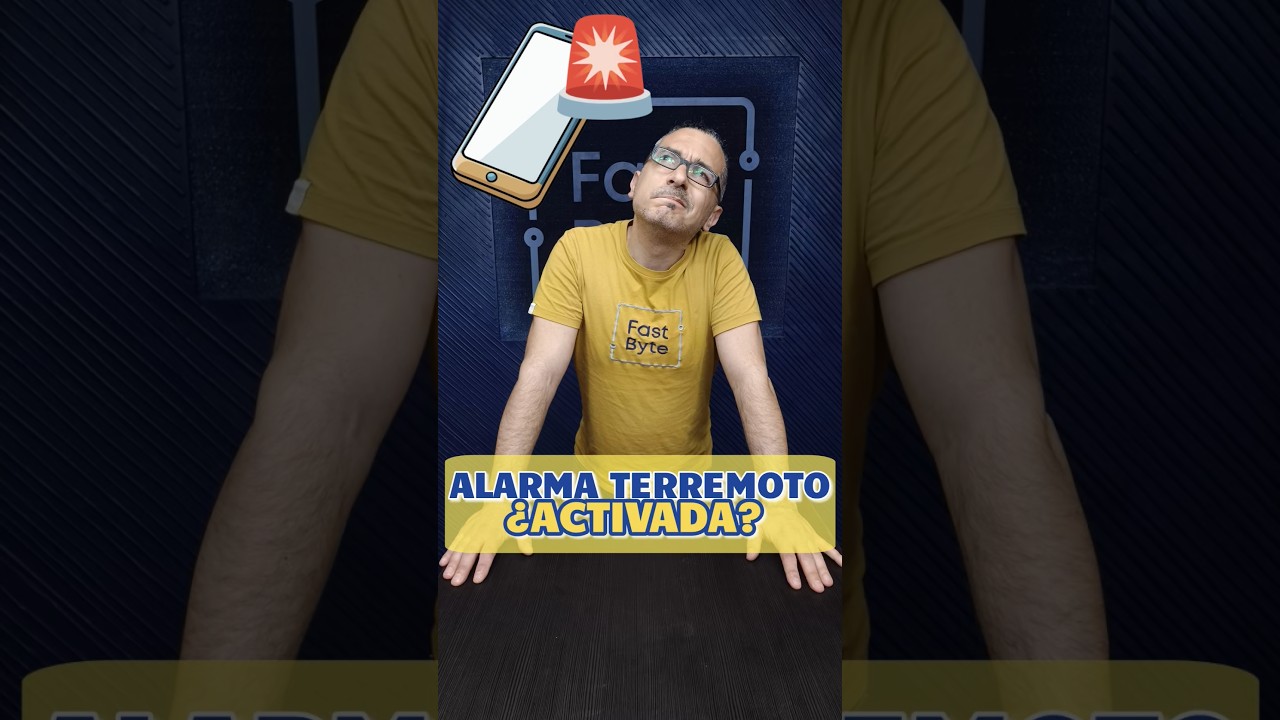 ¡Activa el aviso de TERREMOTO en tu móvil! 📱🫨 ¡Te puede salvar! #trucos #terremoto #tecnologia