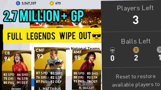 GOT ALL LEGENDS  || EUROPEAN LEGENDS PACK OPENING WITH 2.7 MILLION + GP