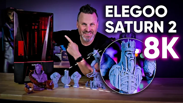 Elegoo Saturn 2 8K Resin 3D Printer - CRAZY DETAILS! - 天天要聞