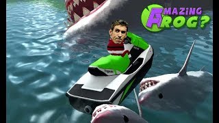 The Amazing Frog? - Racing Sharks Like Michael Phelps - Part 56 screenshot 3