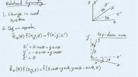 L35.3 Infinitessimal rotation generators