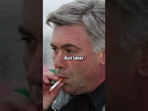 Why is Ancelotti Chewing so much gum?