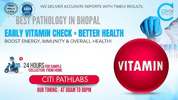 Get Accurate Health Reports with NABL M(EL)T LABS Certified Pathology in Bhopal #VitaminTests