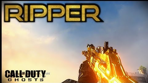 Ripper | Class Setup | Call of Duty Ghosts (2)