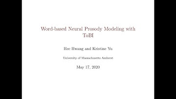 Word-based Neural Prosody Modeling with ToBI