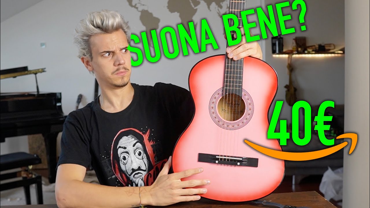 La chitarra più ECONOMICA di Amazon - YouTube