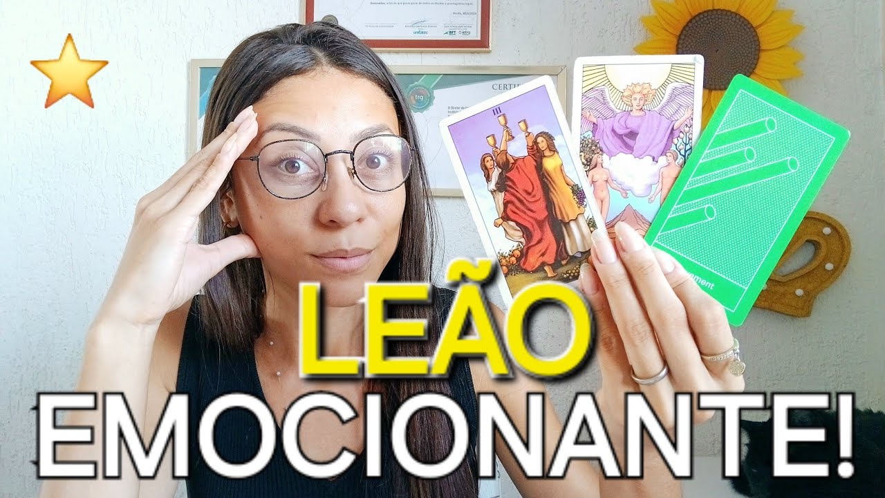 ♌️LEÃO♌️VOCÊ VAI SE ASSUSTAR! AS COISAS MUDARÃO BEM RÁPIDO! - REAPROXIMAÇÃO DE ALGUÉM DO PASSADO...