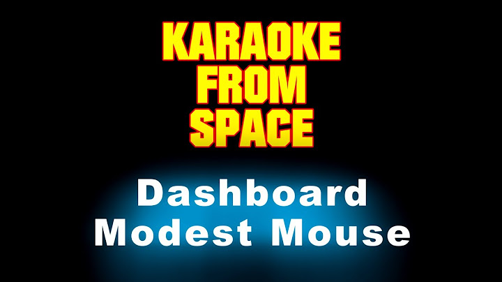 Dashboard Karaoke version - Karaoke performance video thumbnail