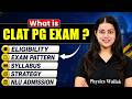 What is CLAT PG Exam? | Eligibility, Exam Pattern, Syllabus, Strategy & NLU Admission