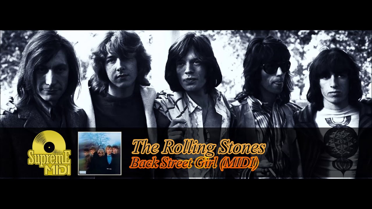 The Rolling Stones Backstreet Girl (FULL MIDI / PIANO) YouTube