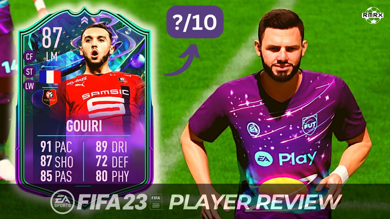 87 FANTASY FUT GOUIRI PLAYER REVIEW - FIFA 23 ULTIMATE TEAM (OBJ)