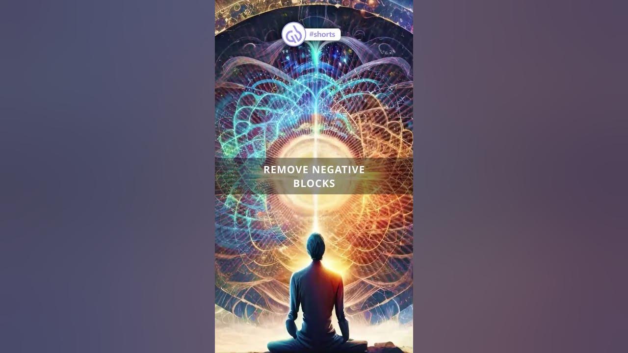 Cleanse Subconscious Fear and Guilt ♦ 396 Hz Remove Negative Blocks ♦ Let go Anxiety #shorts