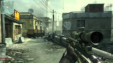 MW3 - Learning to Snipe Part 2 - Pros call this Epic Fail!