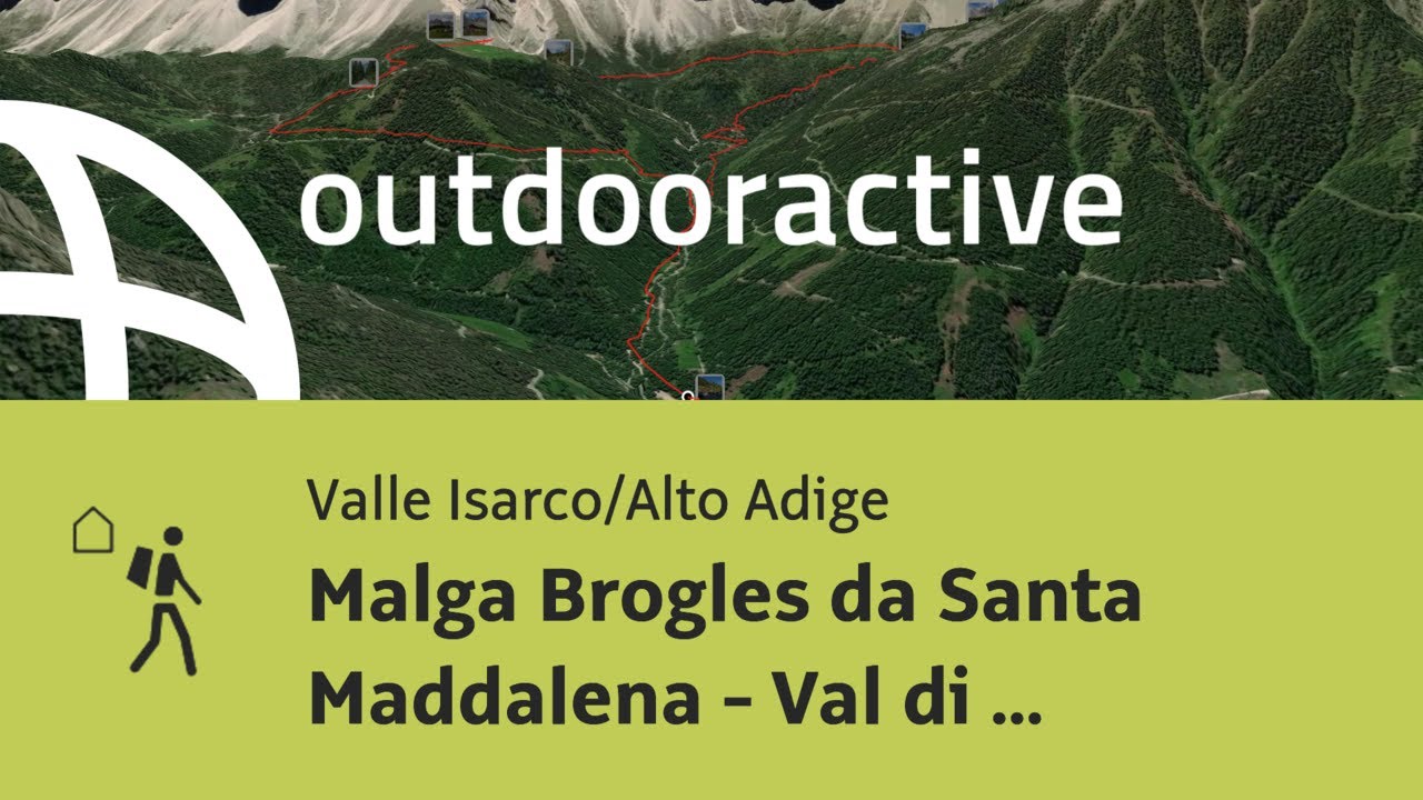 Trekking in Valle Isarco/Alto Adige: Malga Brogles da Santa Maddalena - Val di Funes