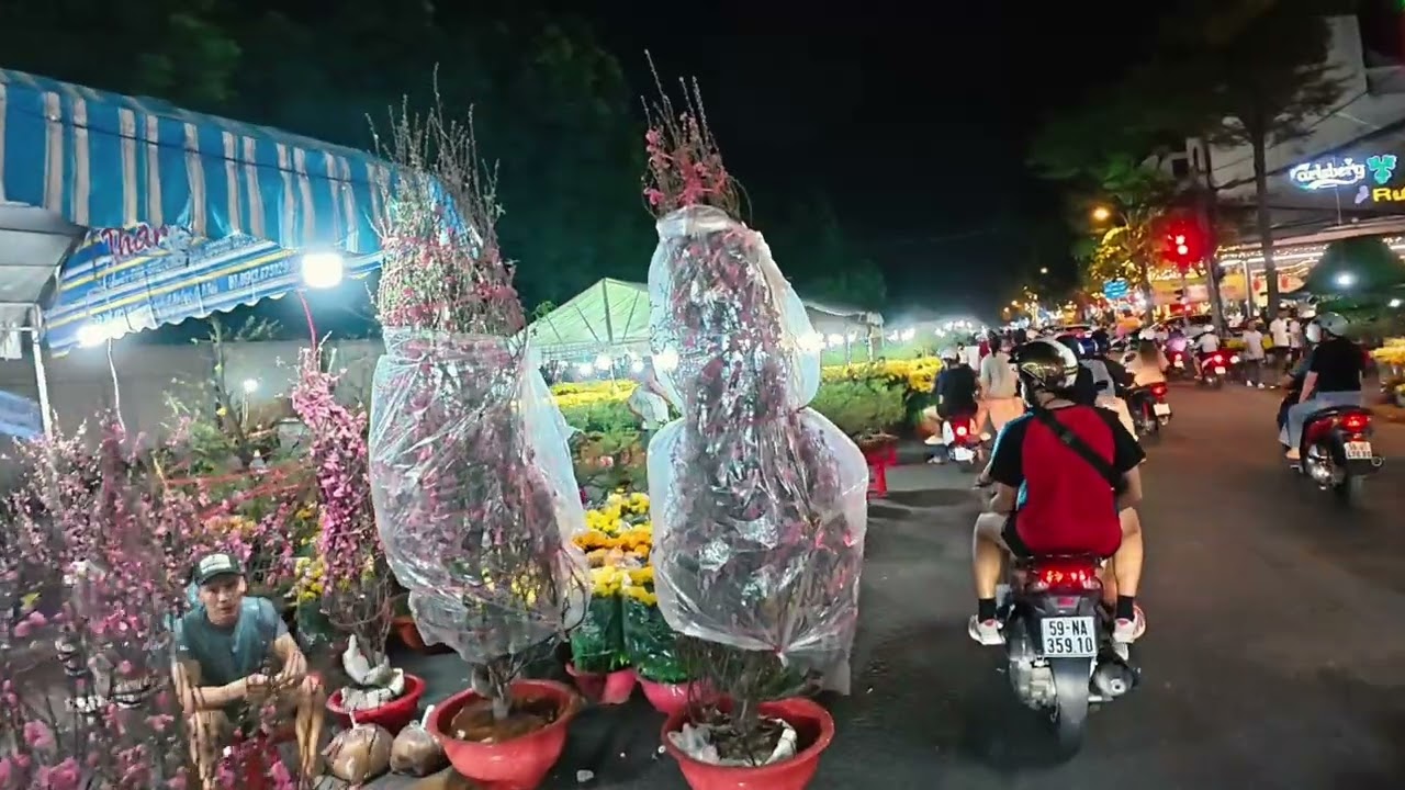 Chợ bông tết Bình Tân 2026 - 25 tết