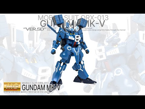 MG 1/100 Gundam Mk-V (ORX-013 GUNDAM MK-5) ASMR BUILD 