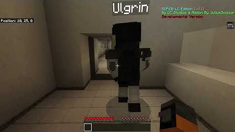 SCP:CB LC Edition #2 - Intro Escort Test [Minecraft BE/PE Project]